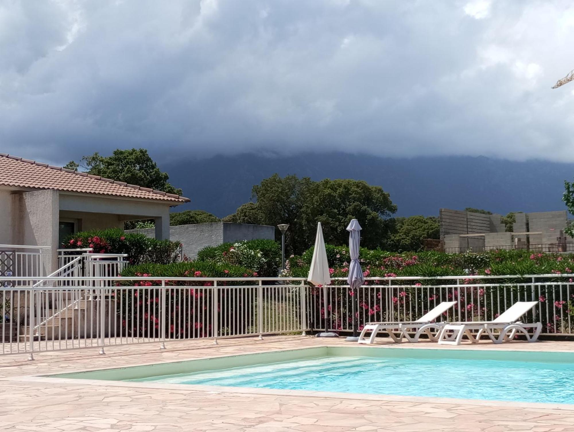 Villa Climatisee A Nuciola Prunete Entre Mer, Montagne Et Piscine Cervione Kültér fotó